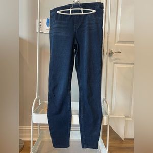 Spanx jegging, dark rinse.  XL Tall.